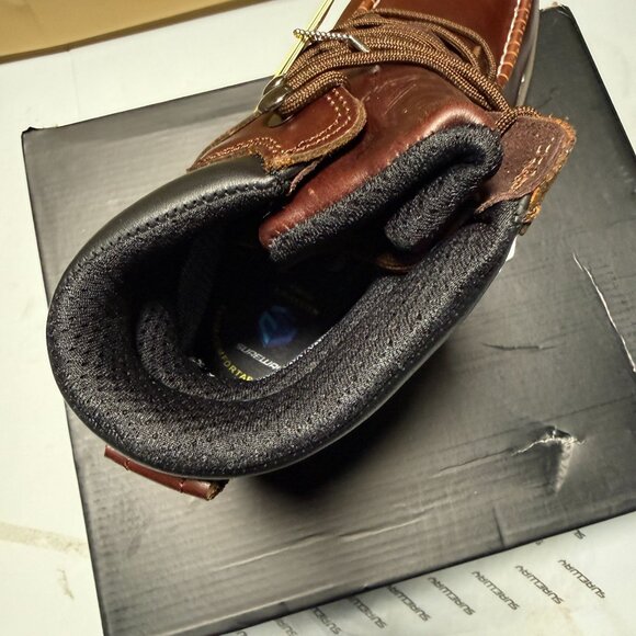 SUREWAY 6" Men’s Moc Toe Work Boots Heavy Duty Size 13 NEW - Picture 7 of 12